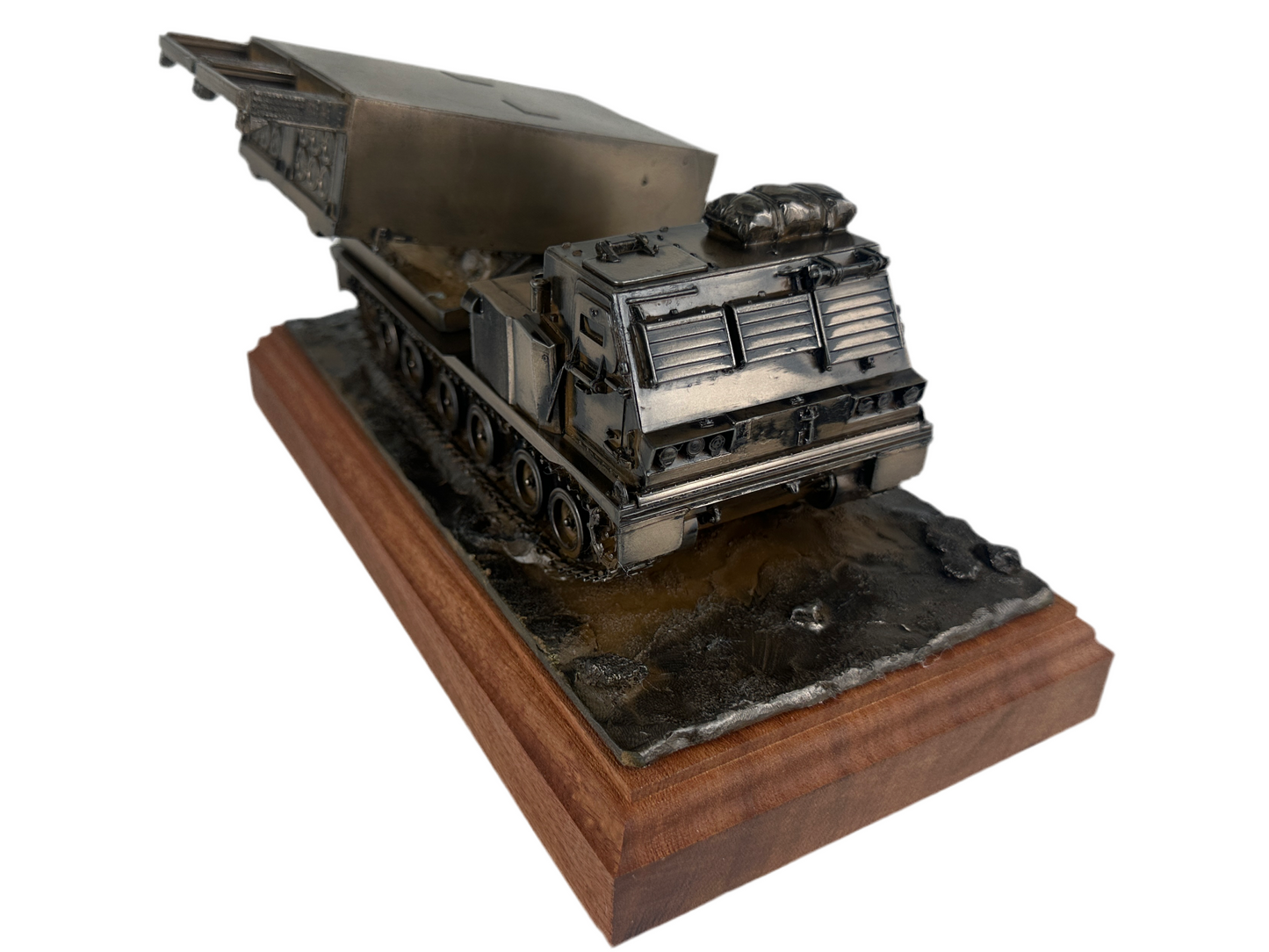 Multi Launch Rocket System (MLRS) Cold Cast Bronze Military Statue