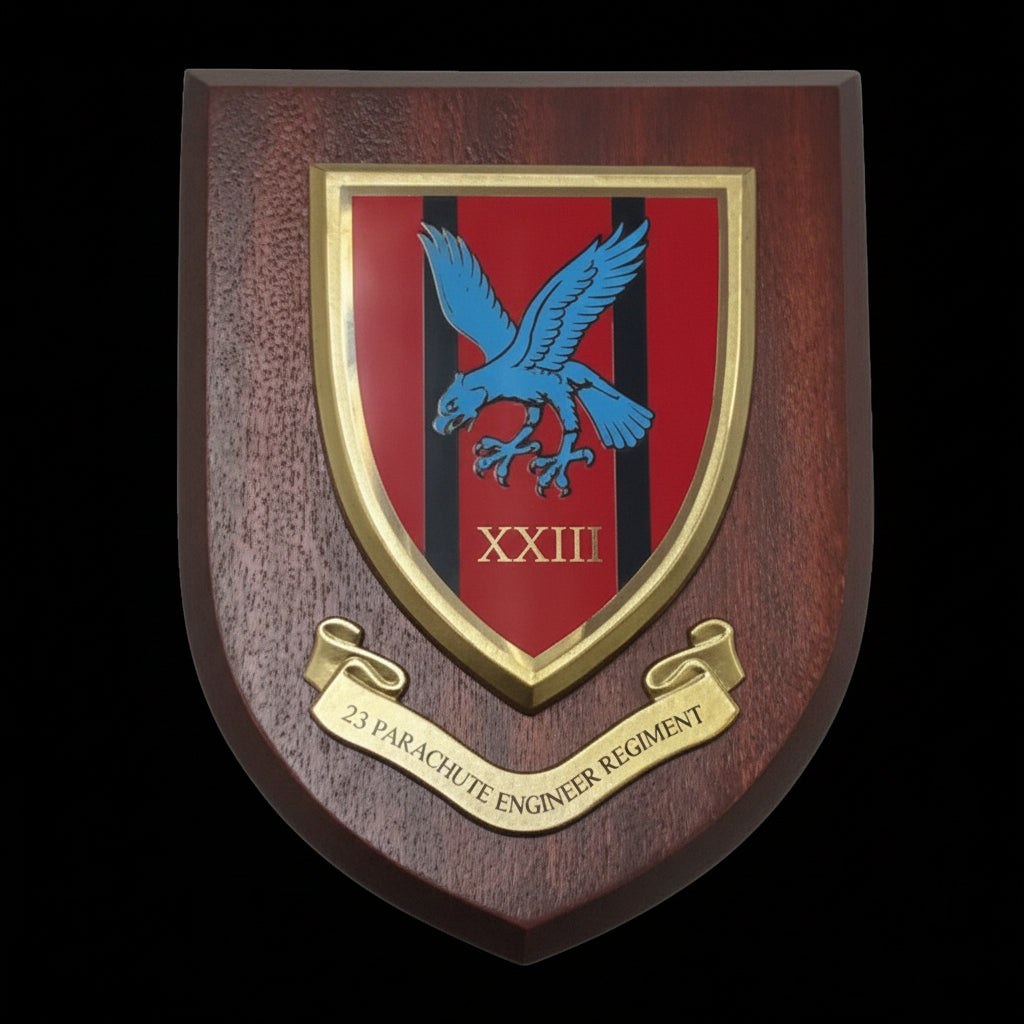 23 Parachute Engineers Regiment - Wall Shield Plaque | MOD Licensed Seller