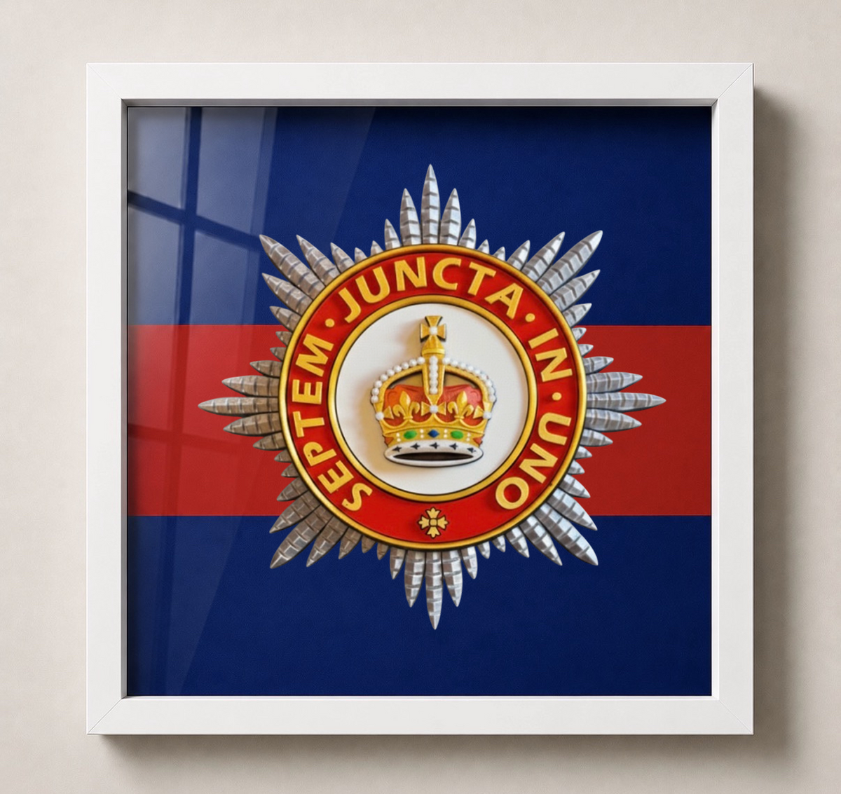 Household Division King's Crown Star Display Frame | Officially Licensed