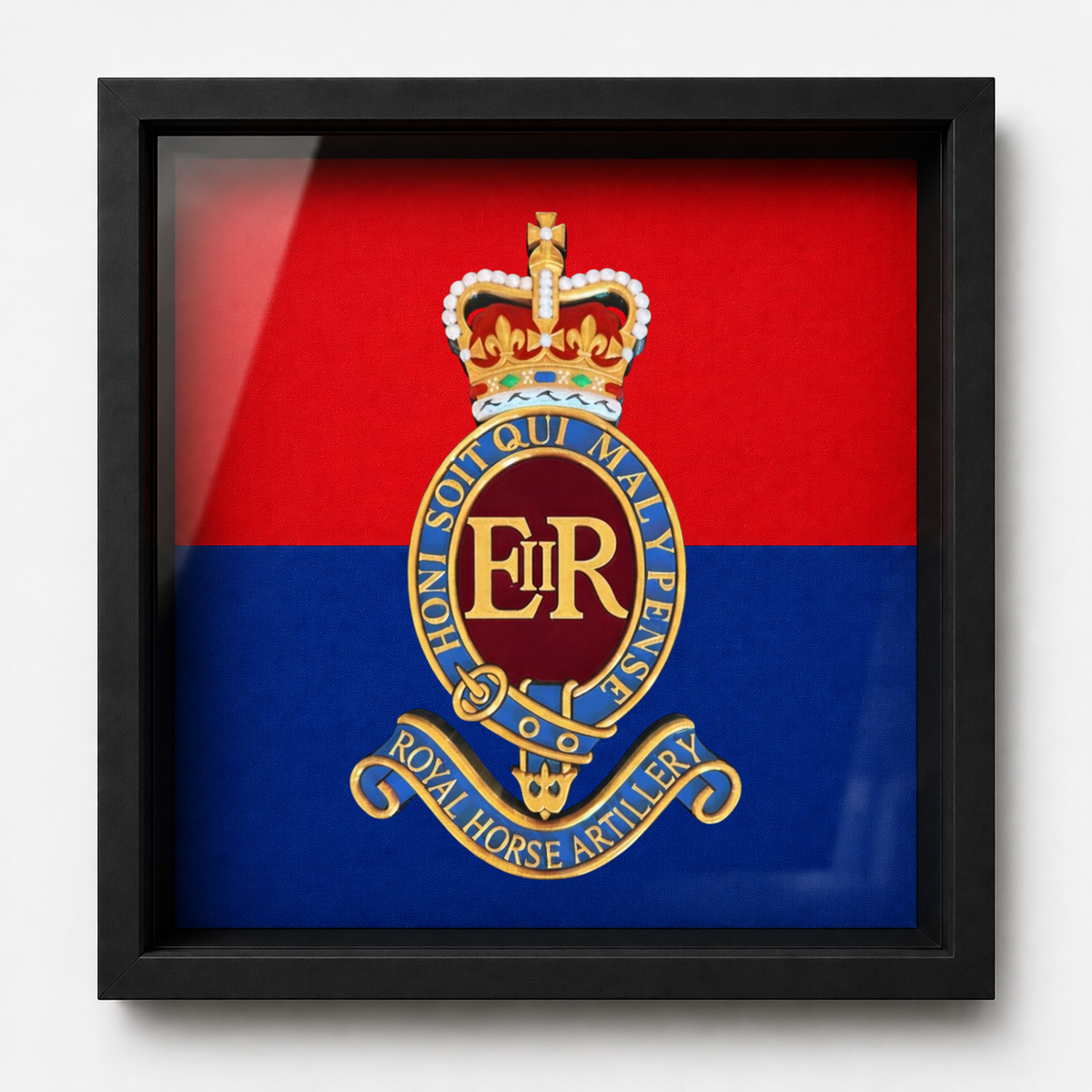 7th Parachute Regiment Royal Horse Artillery (7 Para RHA) Cap Badge Display Frame | Officially Licensed