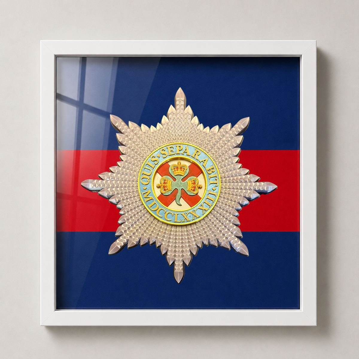 Irish Guards Cap Star Display Frame | Officially Licensed