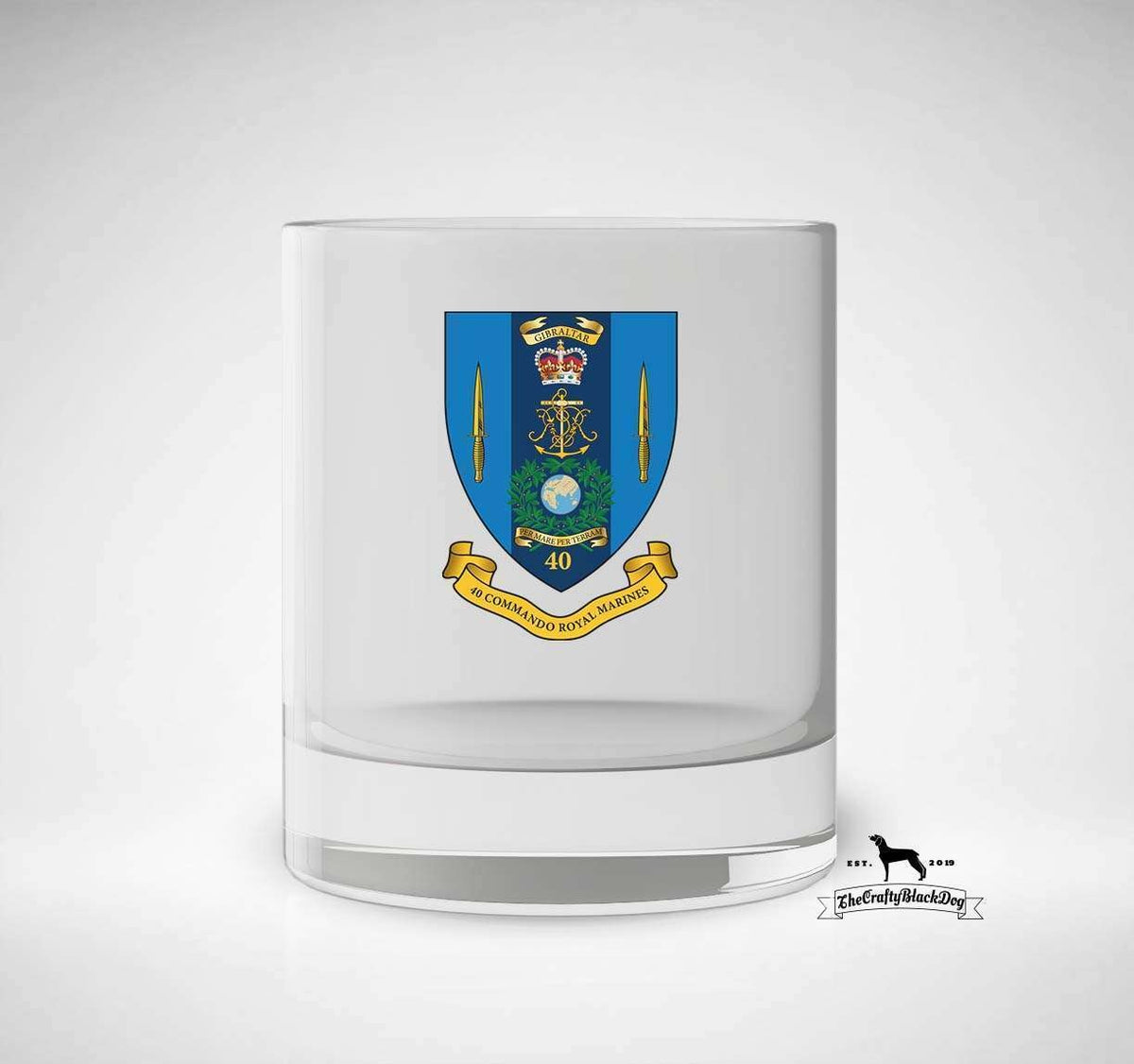 40 Commando RM - Whiskey/Spirit Glass
