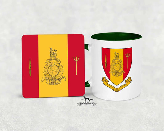 43 Commando FPG RM - MUG and COASTER SET