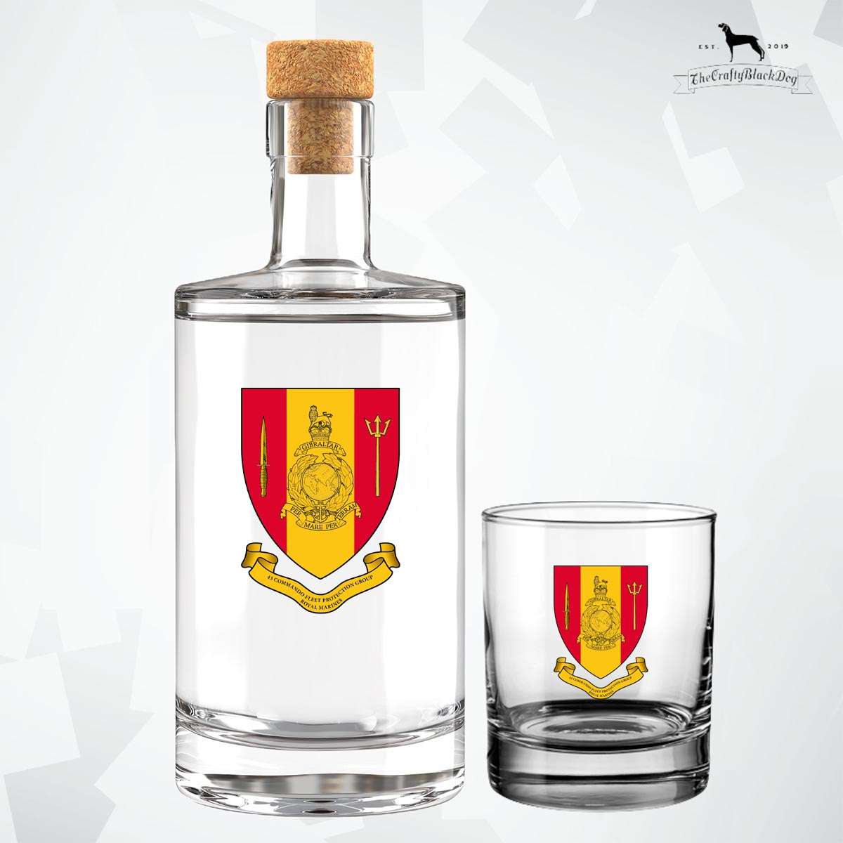43 Commando FPG RM - Fill Your Own Spirit Bottle