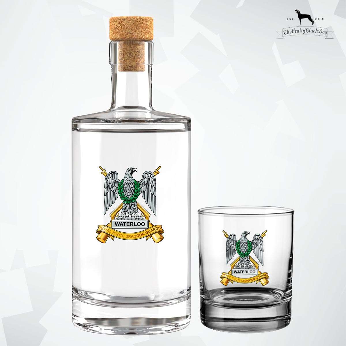 Royal Scots Dragoon Guards - Fill Your Own Spirit Bottle
