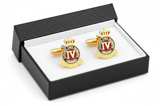 4th Queen's Own Hussars Cufflinks | MOD Licensed Product