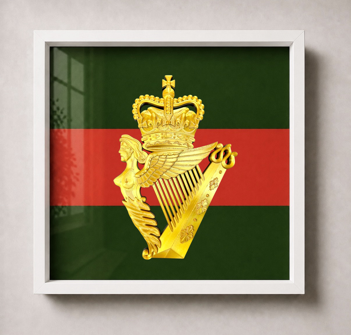 Ulster Defence Regiment Cap Badge Display Frame | Officially Licensed