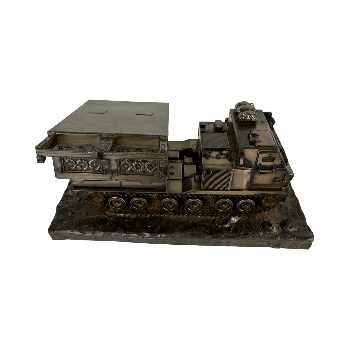 Multi Launch Rocket System (MLRS) Cold Cast Bronze Military Statue