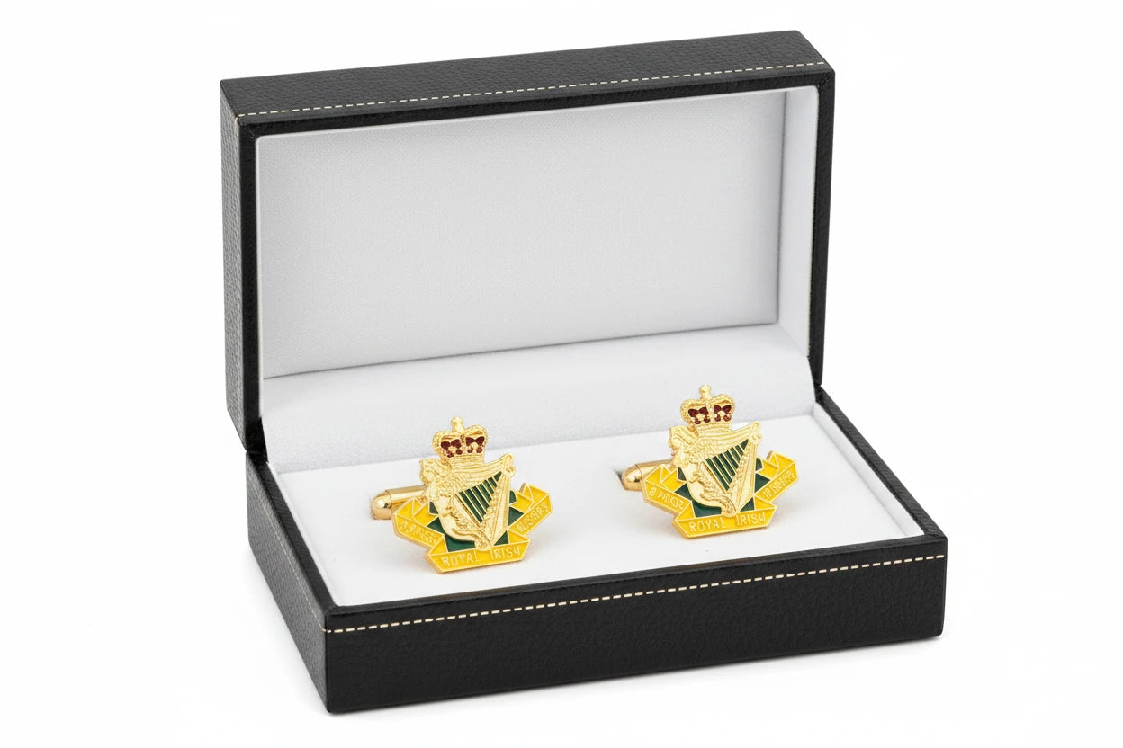 8th King's Royal Irish Hussars Cufflinks | MOD Licensed Product