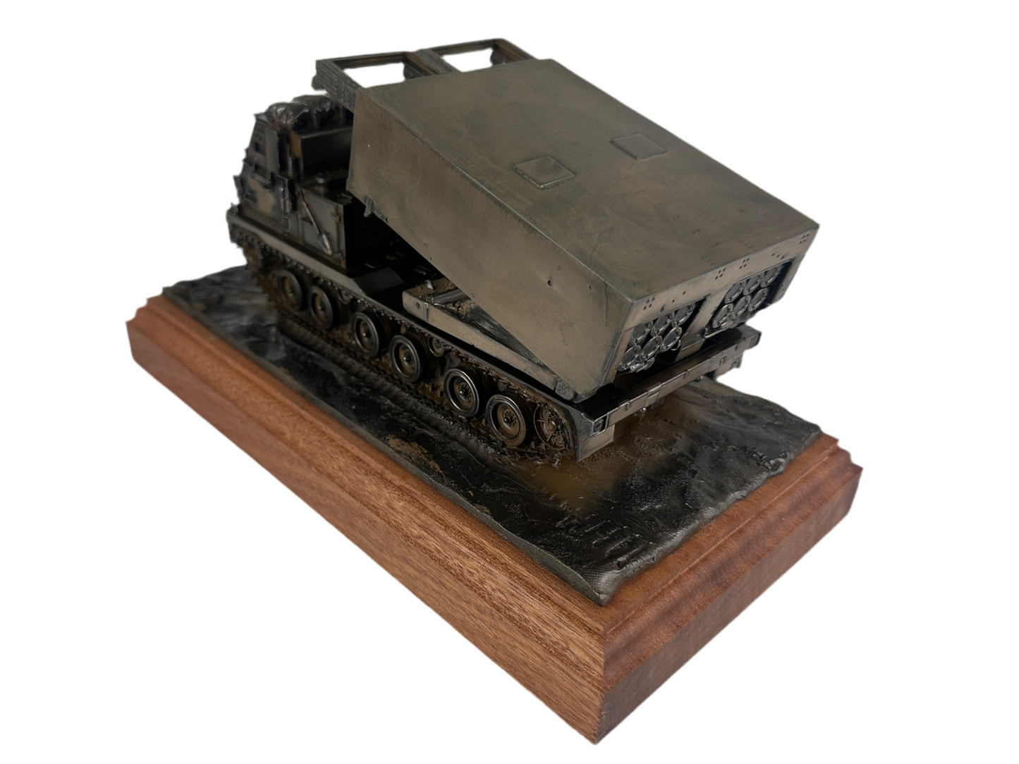 Multi Launch Rocket System (MLRS) Cold Cast Bronze Military Statue