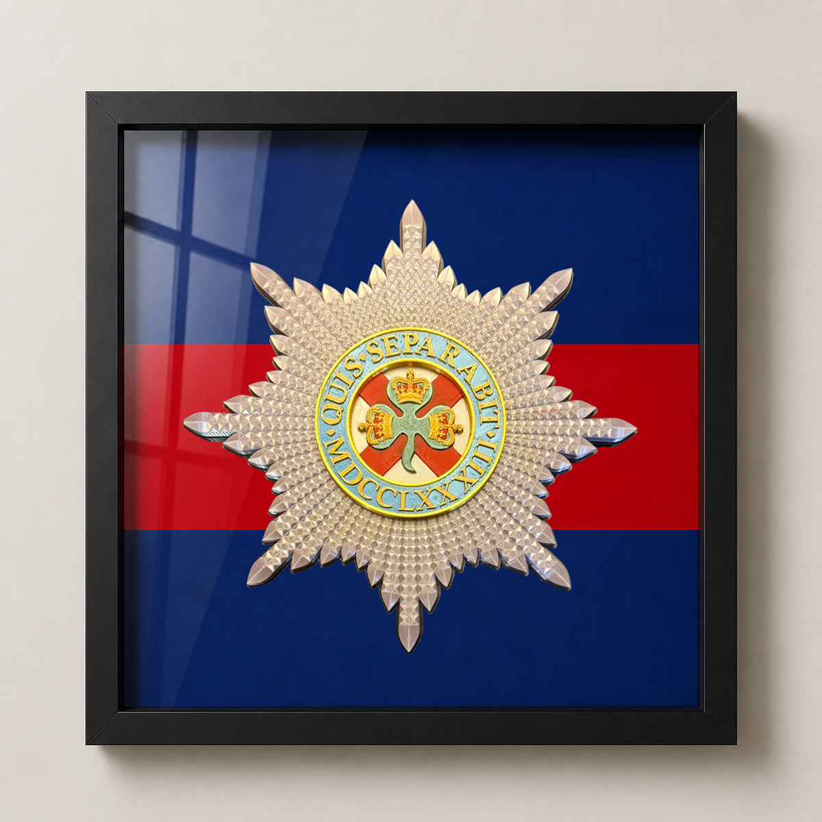 Irish Guards Cap Star Display Frame | Officially Licensed