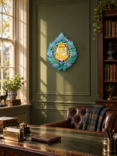 Argyll and Sutherland Highlanders Cap Badge | Officially Licensed