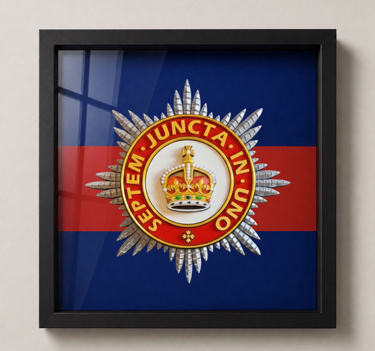Household Division King's Crown Star Display Frame | Officially Licensed