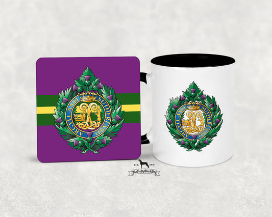 Argyll and Sutherland Highlanders - MUG and COASTER SET