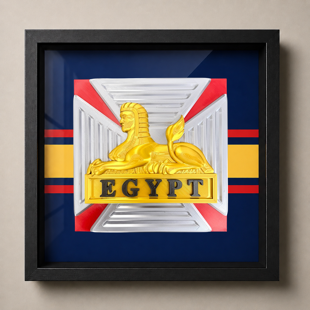 The Royal Gloucestershire, Berkshire and Wiltshire Regiment Cap Badge Display Frame | Officially Licensed