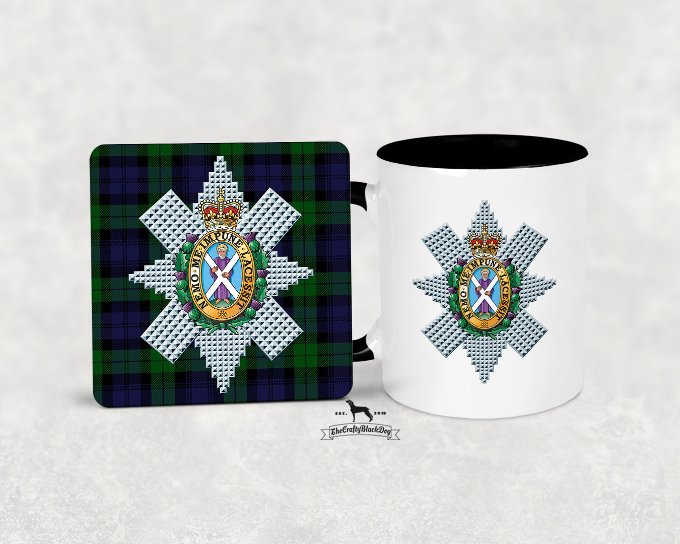 The Black Watch - MUG and COASTER SET