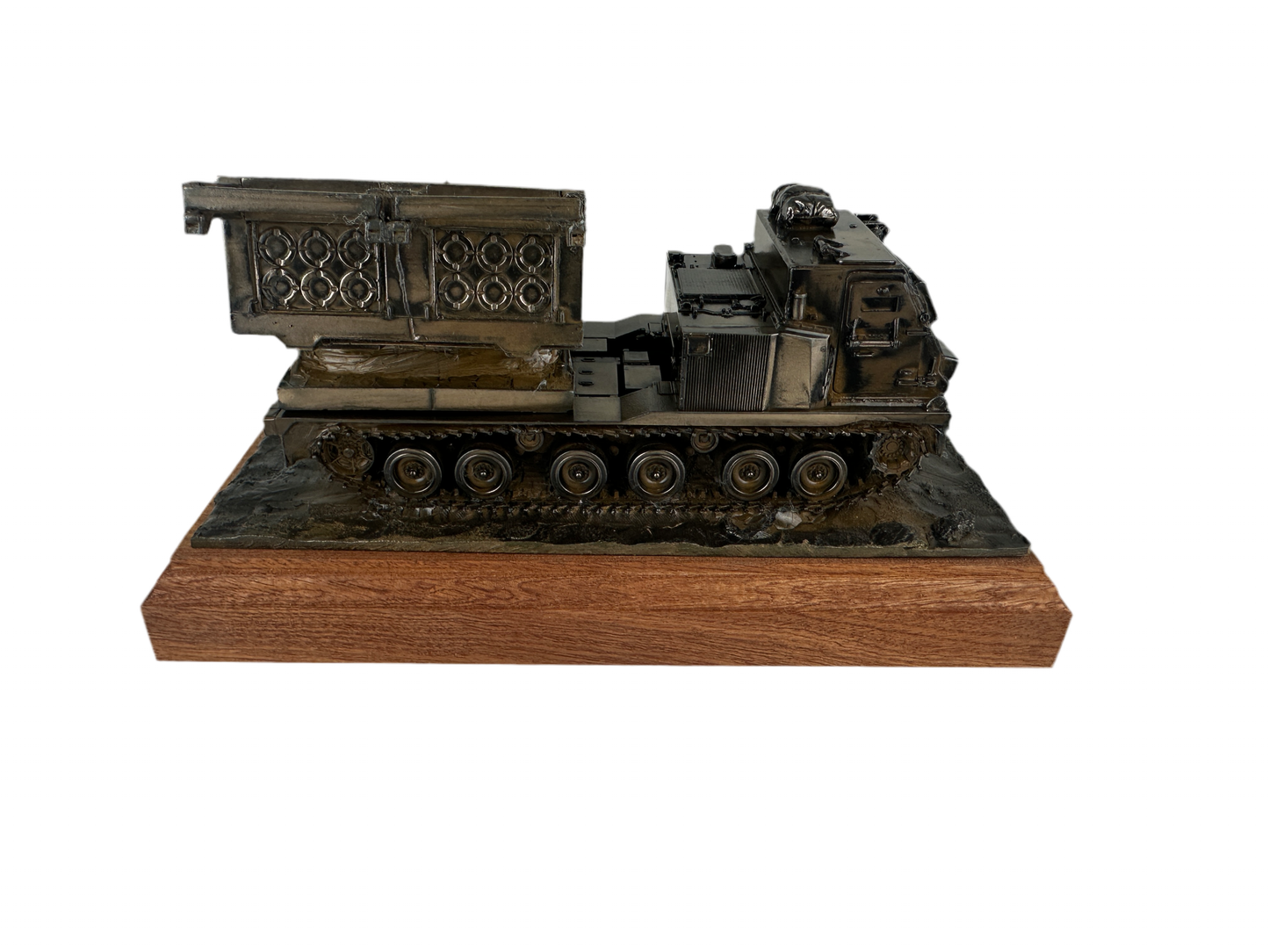 Multi Launch Rocket System (MLRS) Cold Cast Bronze Military Statue
