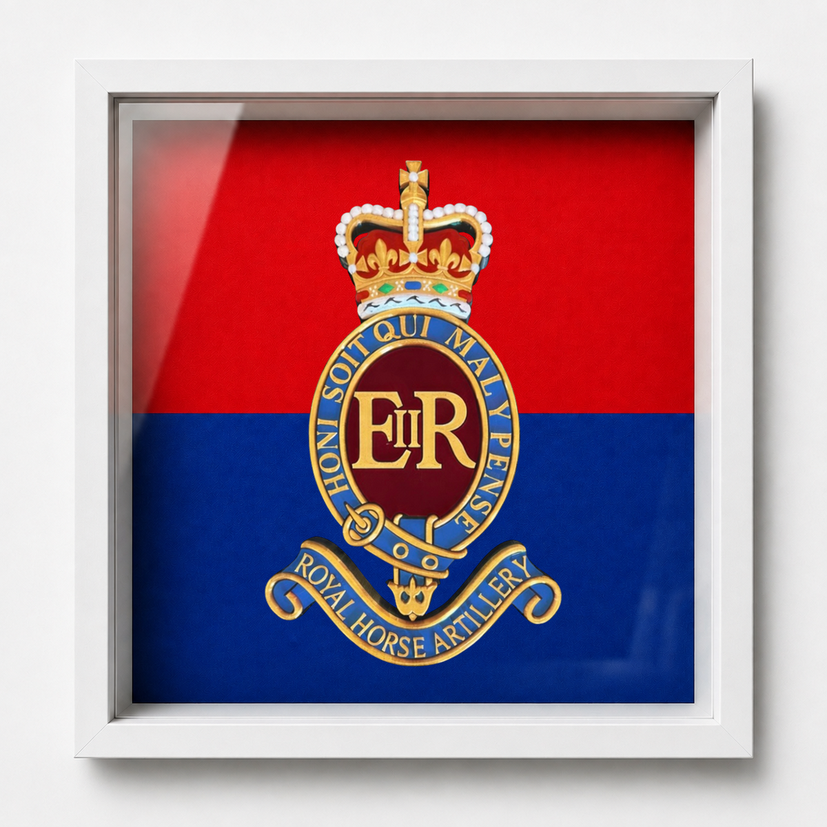 7th Parachute Regiment Royal Horse Artillery (7 Para RHA) Cap Badge Display Frame | Officially Licensed