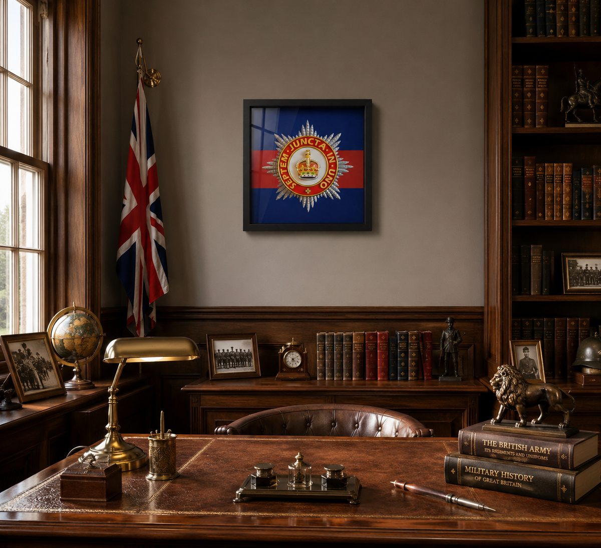 Household Division King's Crown Star Display Frame | Officially Licensed