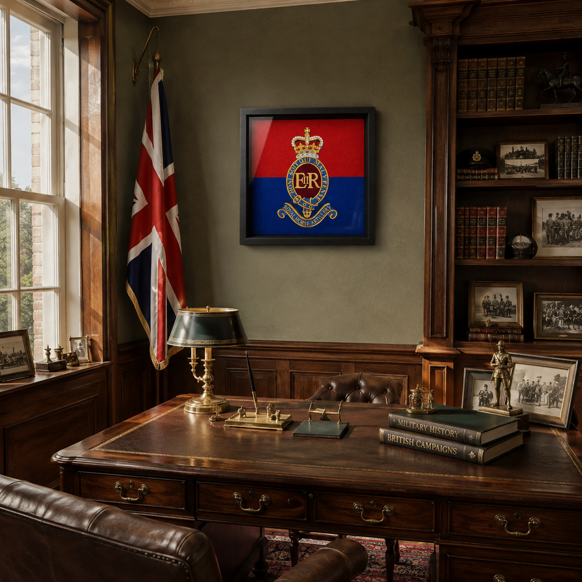 7th Parachute Regiment Royal Horse Artillery (7 Para RHA) Cap Badge Display Frame | Officially Licensed