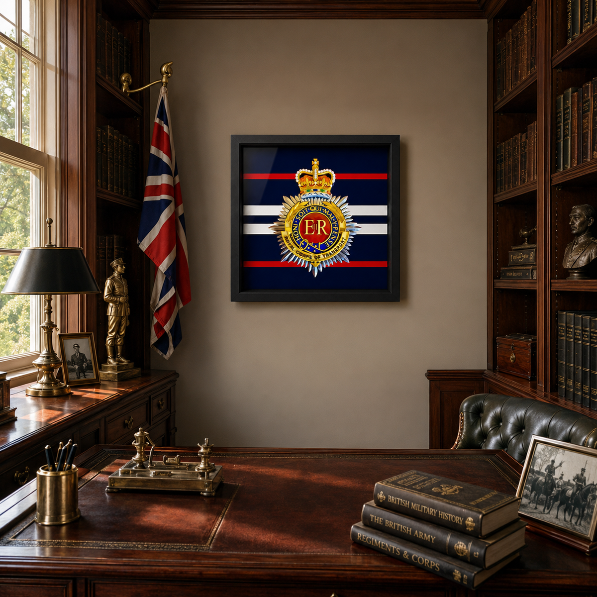 Royal Corps of Transport Cap Badge Display Frame | Officially Licensed