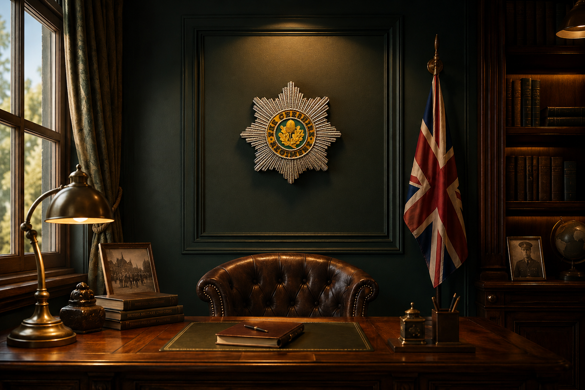 Cheshire Regiment Cap Badge | Full Colour | Officially Licensed