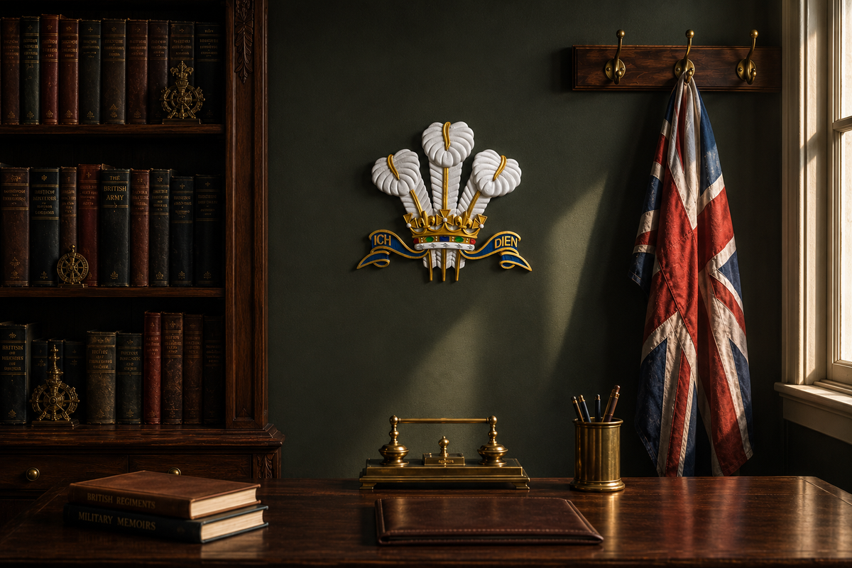 The Royal Regiment of Wales Cap Badge | Officially Licensed