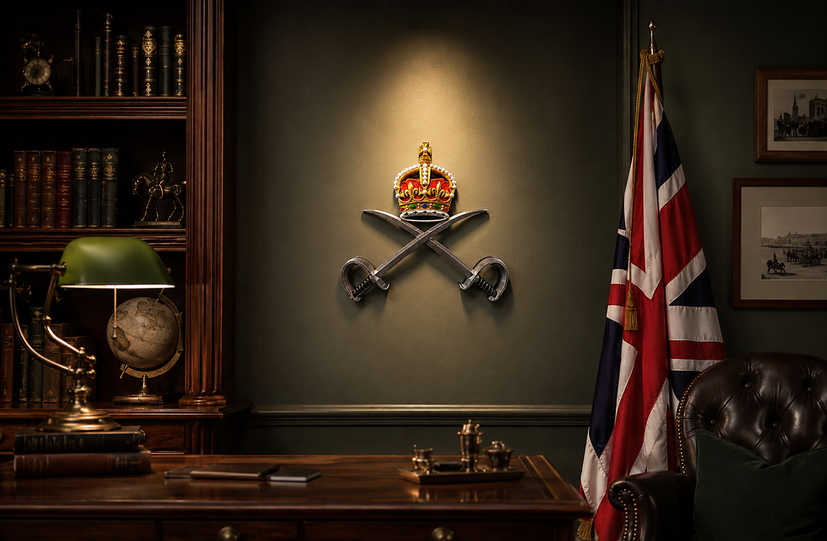 Royal Army Physical Training Corps (RAPTC) King's Crown Cap Badge | Officially Licensed