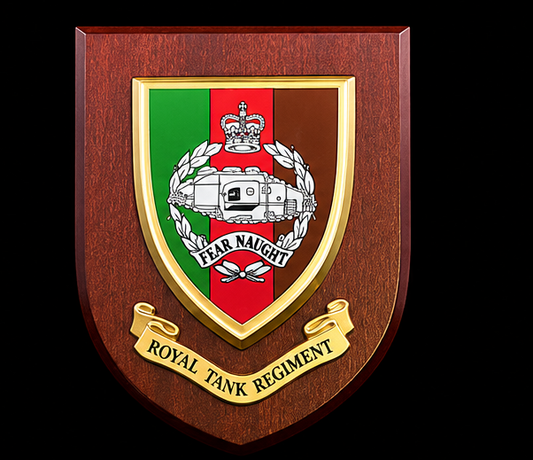 Royal Tank Regiment - Wall Shield Plaque | MOD Licensed Seller