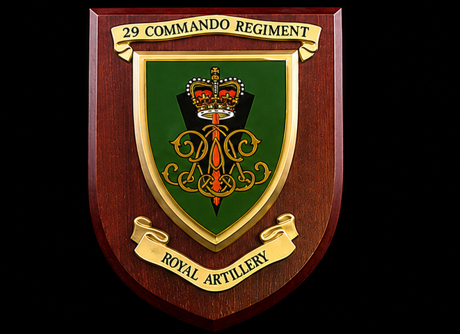 29 Cdo Royal Artillery - Wall Shield Plaque | MOD Licensed Seller