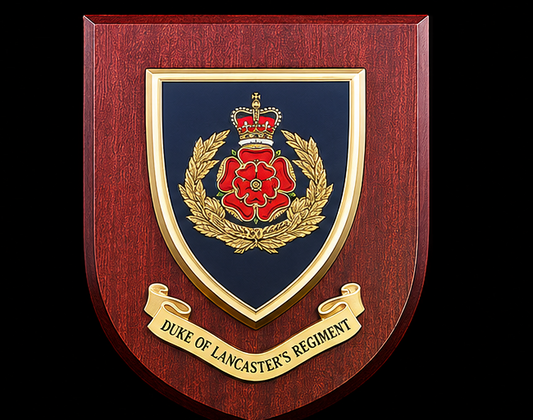 The Duke of Lancaster's Regiment - Wall Shield Plaque | MOD Licensed Seller