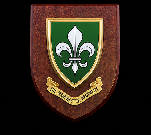 The Manchester Regiment - Wall Shield Plaque | MOD Licensed Seller
