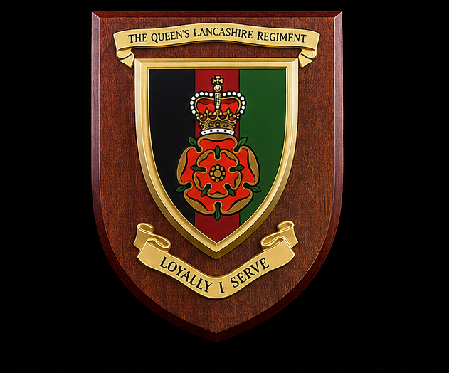 The Queen's Lancashire Regiment - Wall Shield Plaque | MOD Licensed Seller