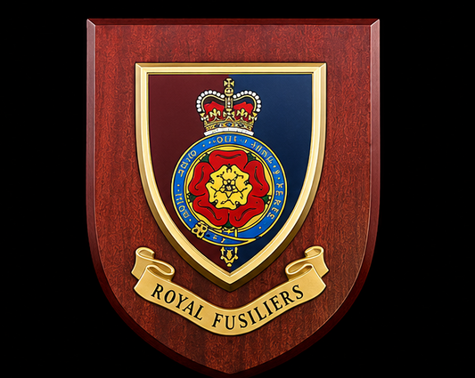 The Royal Fusiliers (City of London Regiment) - Wall Shield Plaque | MOD Licensed Seller