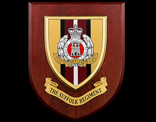 The Suffolk Regiment - Wall Shield Plaque | MOD Licensed Seller