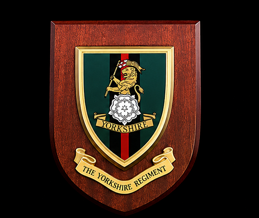 The Yorkshire Regiment - Wall Shield Plaque | MOD Licensed Seller