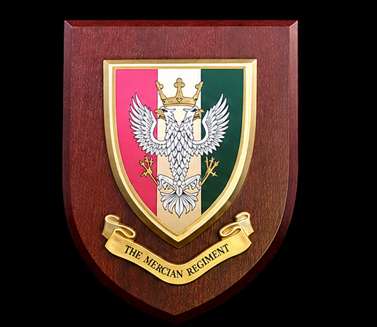 The Mercians - Wall Shield Plaque | MOD Licensed Seller