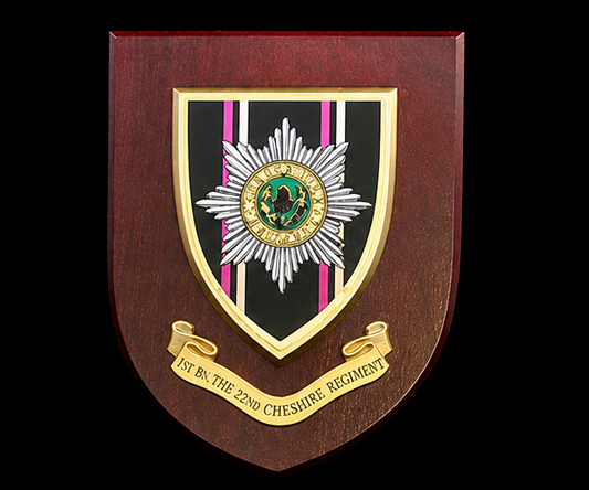 The Cheshire Regiment - Wall Shield Plaque | MOD Licensed Seller