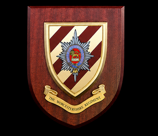 The Worcestershire Regiment - Wall Shield Plaque | MOD Licensed Seller