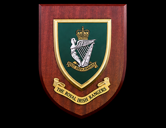 The Royal Irish Rangers - Wall Shield Plaque | MOD Licensed Seller