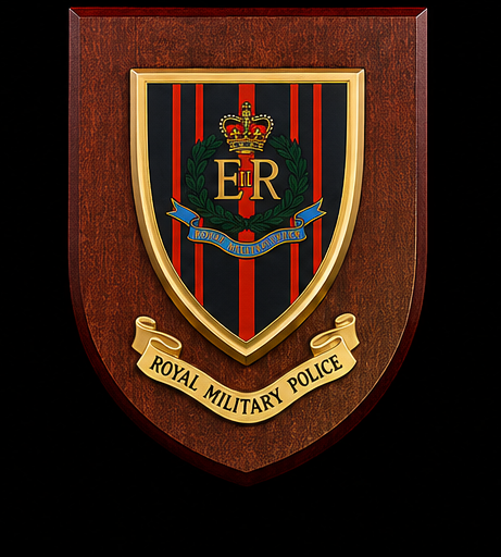 Royal Military Police (RMP) - Wall Shield Plaque | MOD Licensed Seller