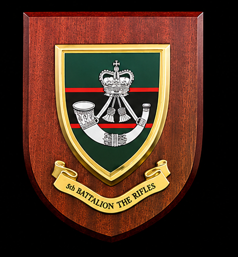 5th Bn The Rifles - Wall Shield Plaque | MOD Licensed Seller