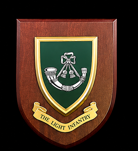 The Light Infantry (LI) - Wall Shield Plaque | MOD Licensed Seller