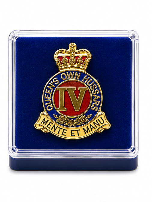 The Queen's Own Hussars - British Military Lapel Pin Badge |  MOD Licensed