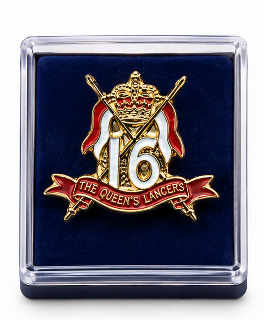 16th/5th The Queen's Royal Lancers - British Military Lapel Pin Badge |  MOD Licensed