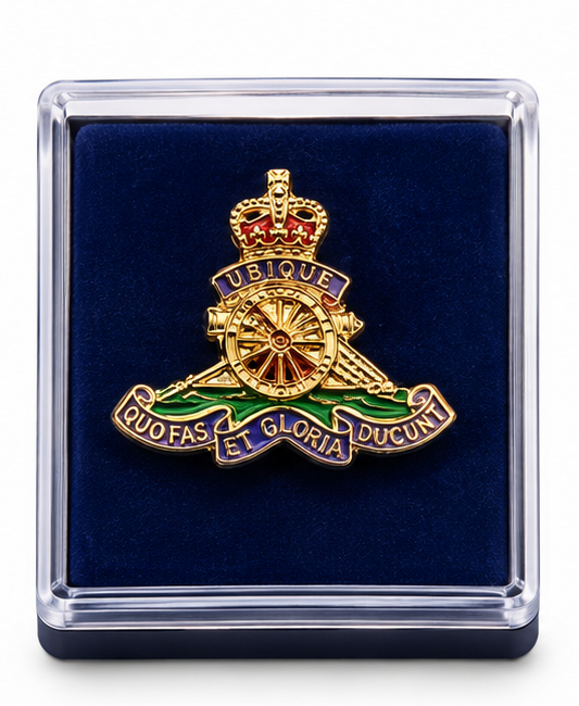 Royal Artillery (Royal Regiment of Artillery) (RA) - British Military Lapel Pin Badge |  MOD Licensed