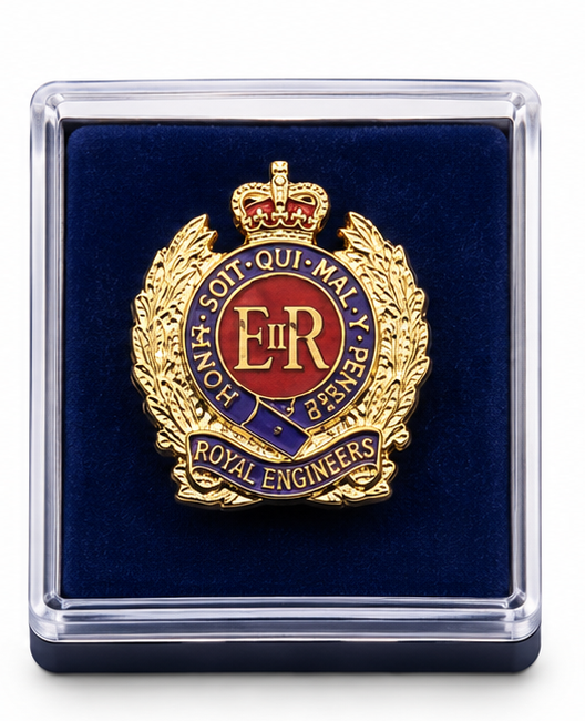Royal Engineers (Corps of Royal Engineers) (RE) - British Military Lapel Pin Badge |  MOD Licensed