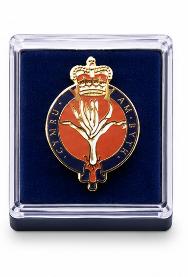 Welsh Guards Cypher - British Military Lapel Pin Badge |  MOD Licensed