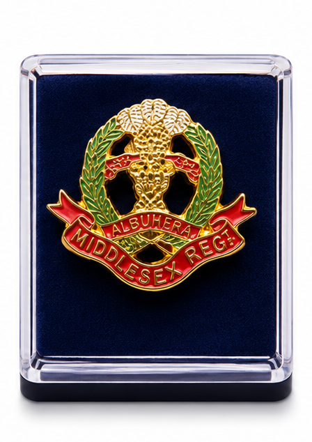 The Middlesex Regiment - British Military Lapel Pin Badge |  MOD Licensed