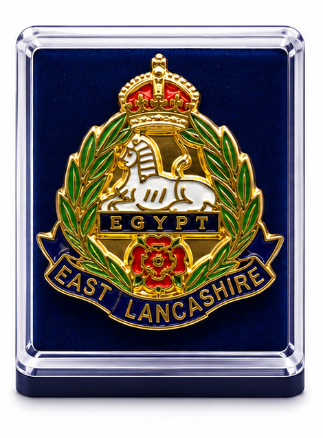 The East Lancashire Regiment - British Military Lapel Pin Badge |  MOD Licensed